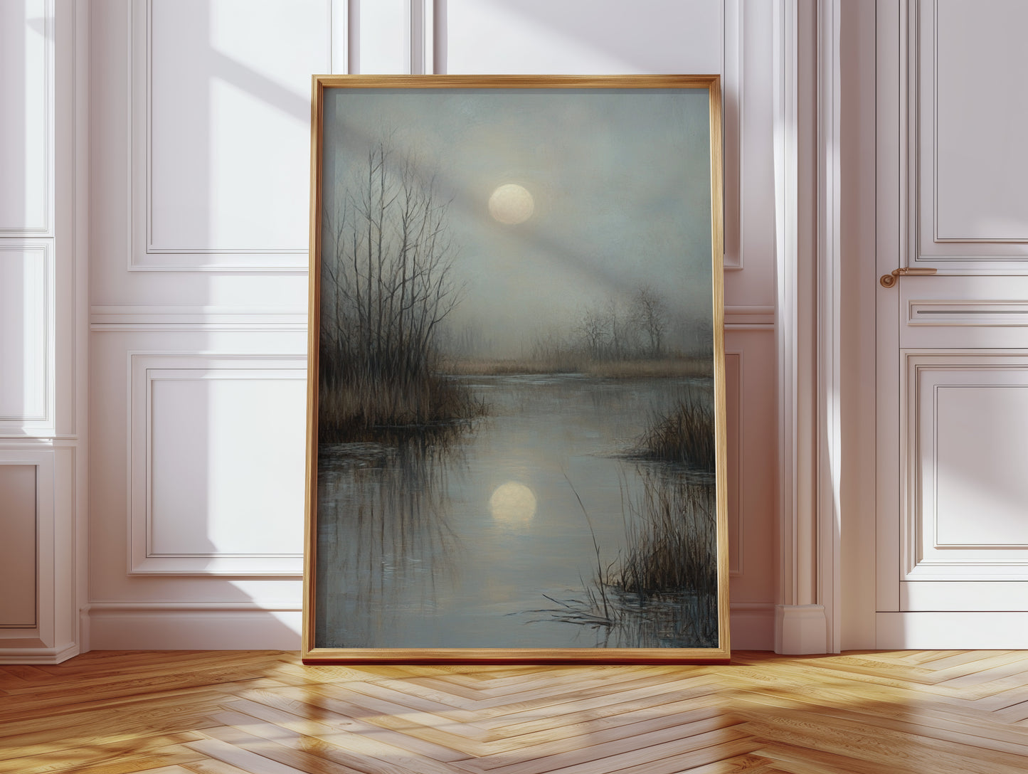 Moonlight Dances on Still Waters