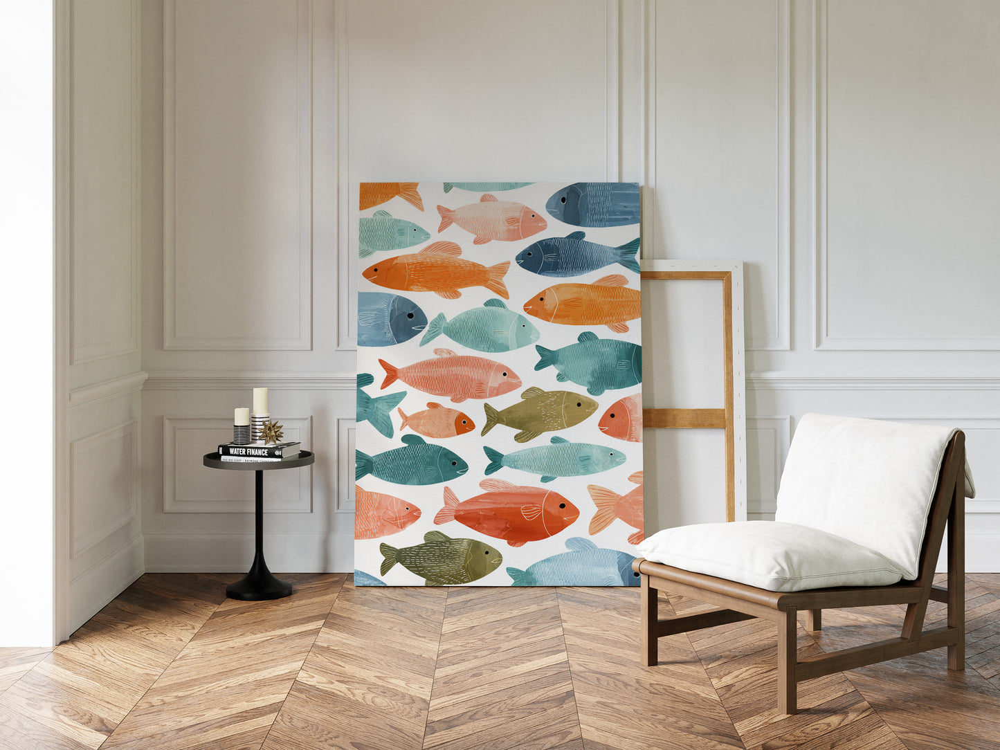 Currents of Color Beneath Waves