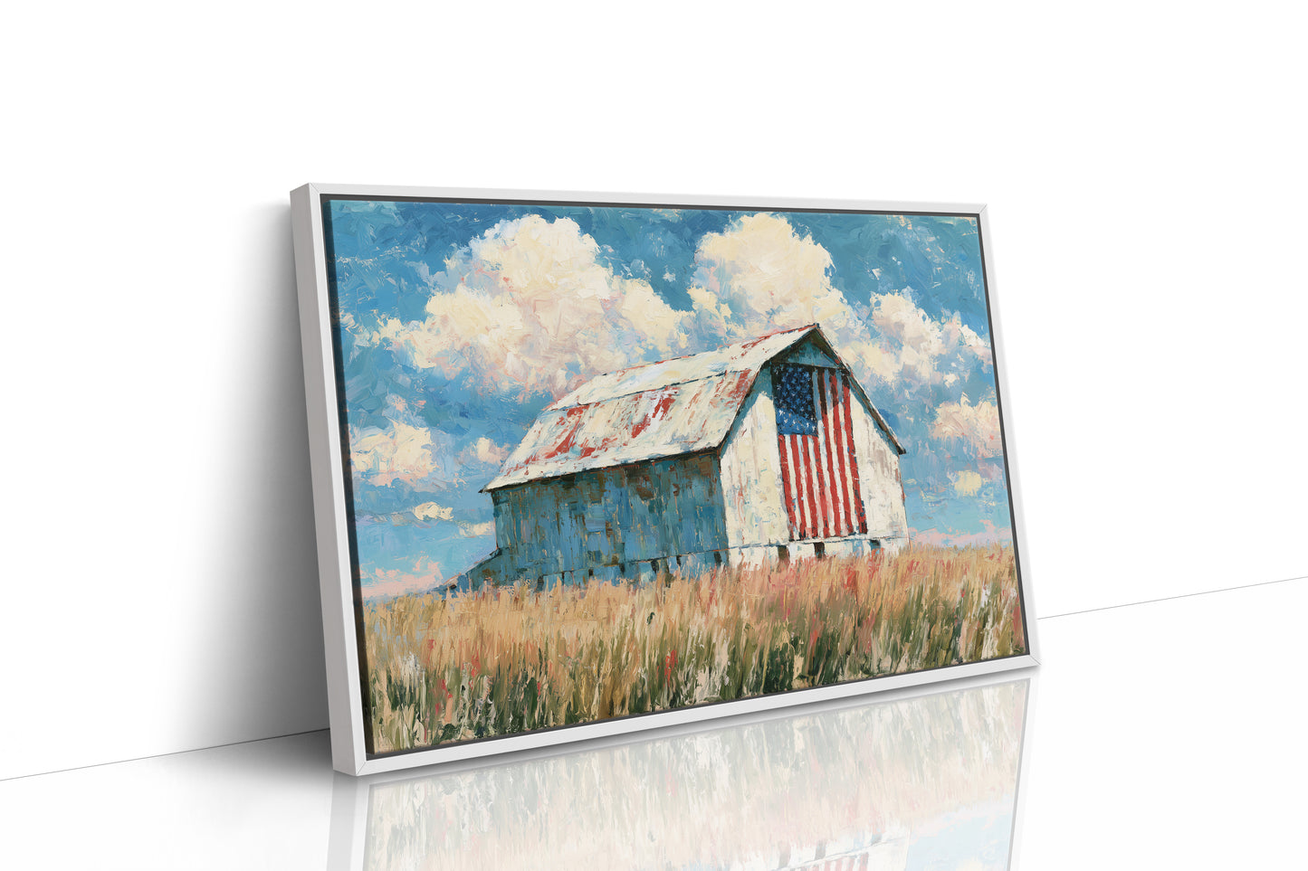 Old Glory Under Summer Skies