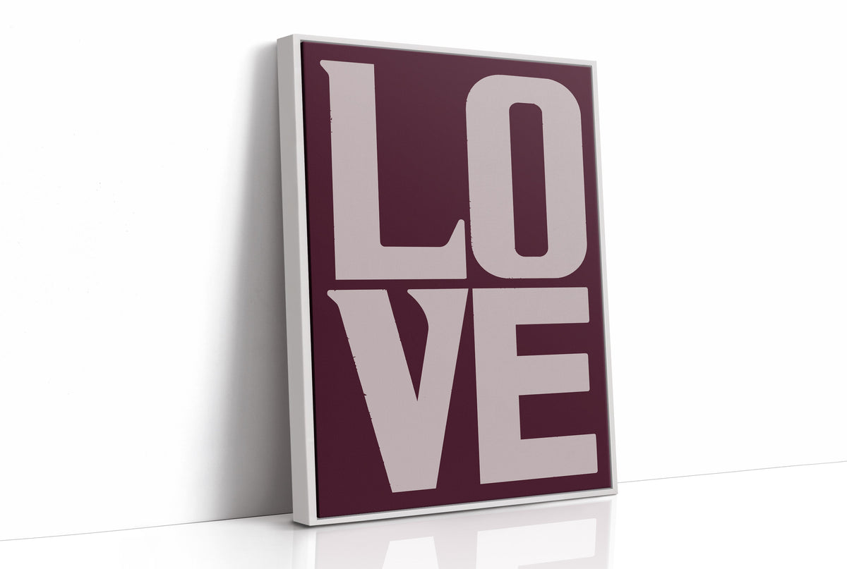 LOVE: Plum and Dusty Rose