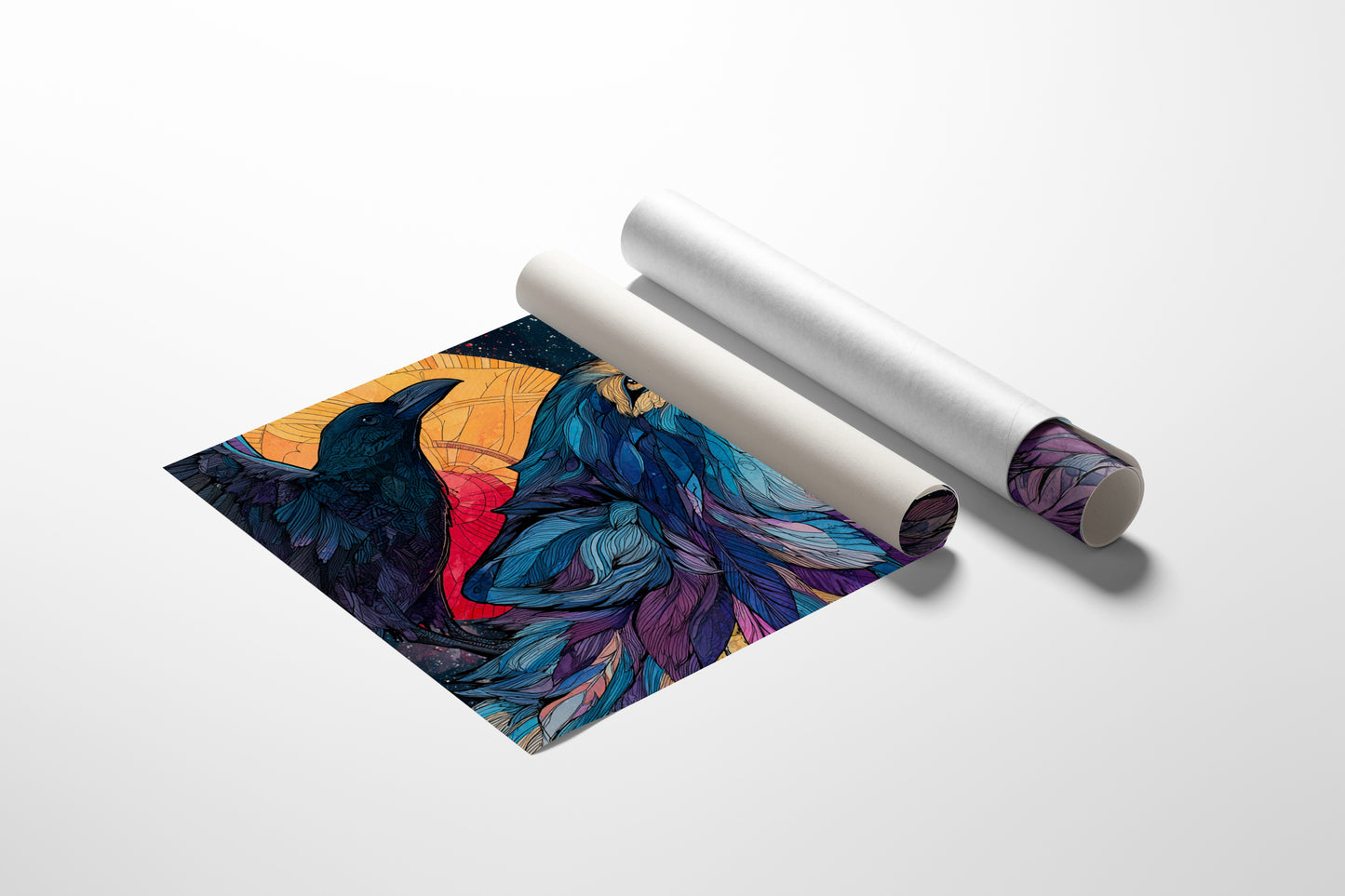 Ancient Tales Of Wolf And Raven