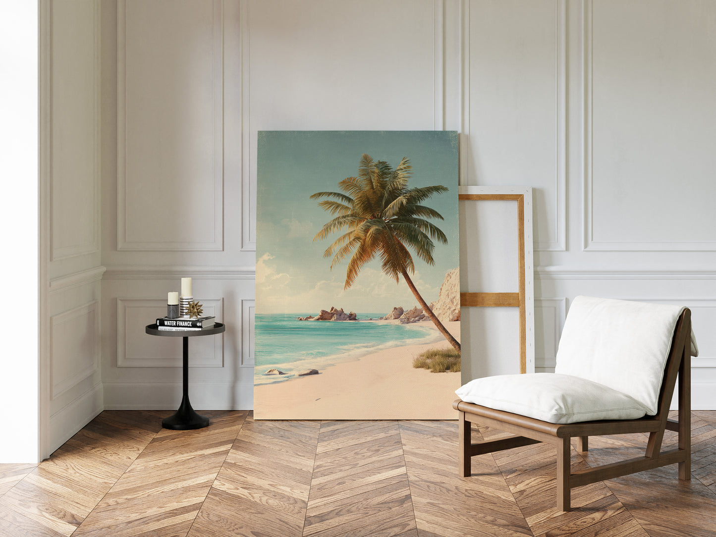 Waves Caress the Golden Shore