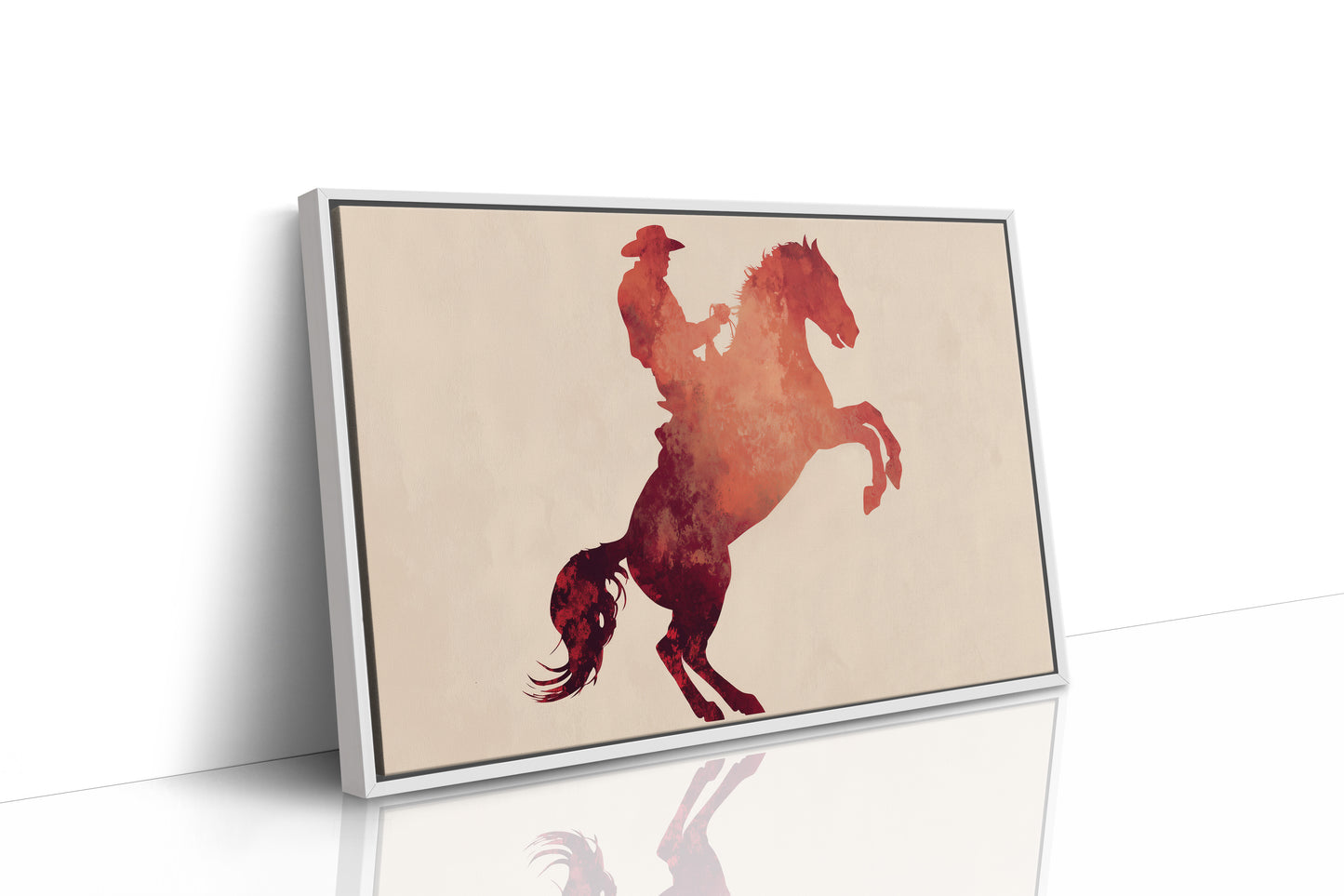 Crimson Silhouette: Untamed Spirit