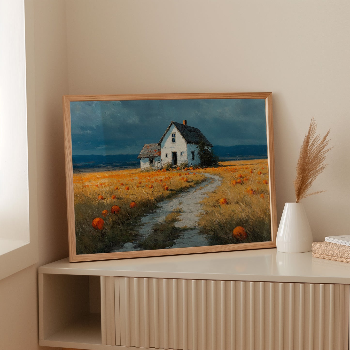 Harvest Paths and Weathered Walls