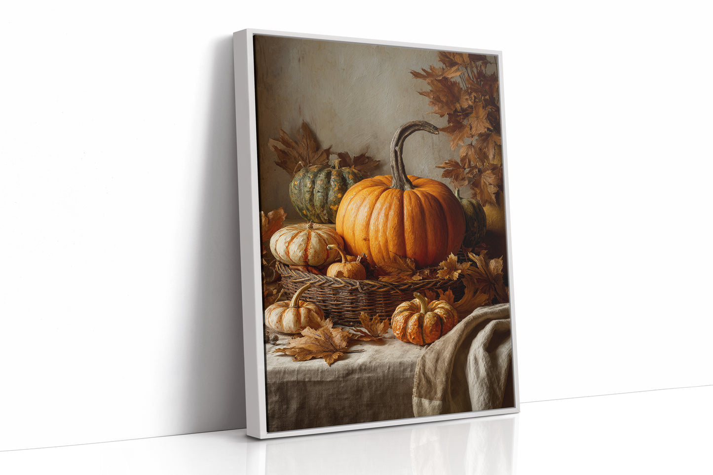 Harvest's Embrace in Autumn's Glow