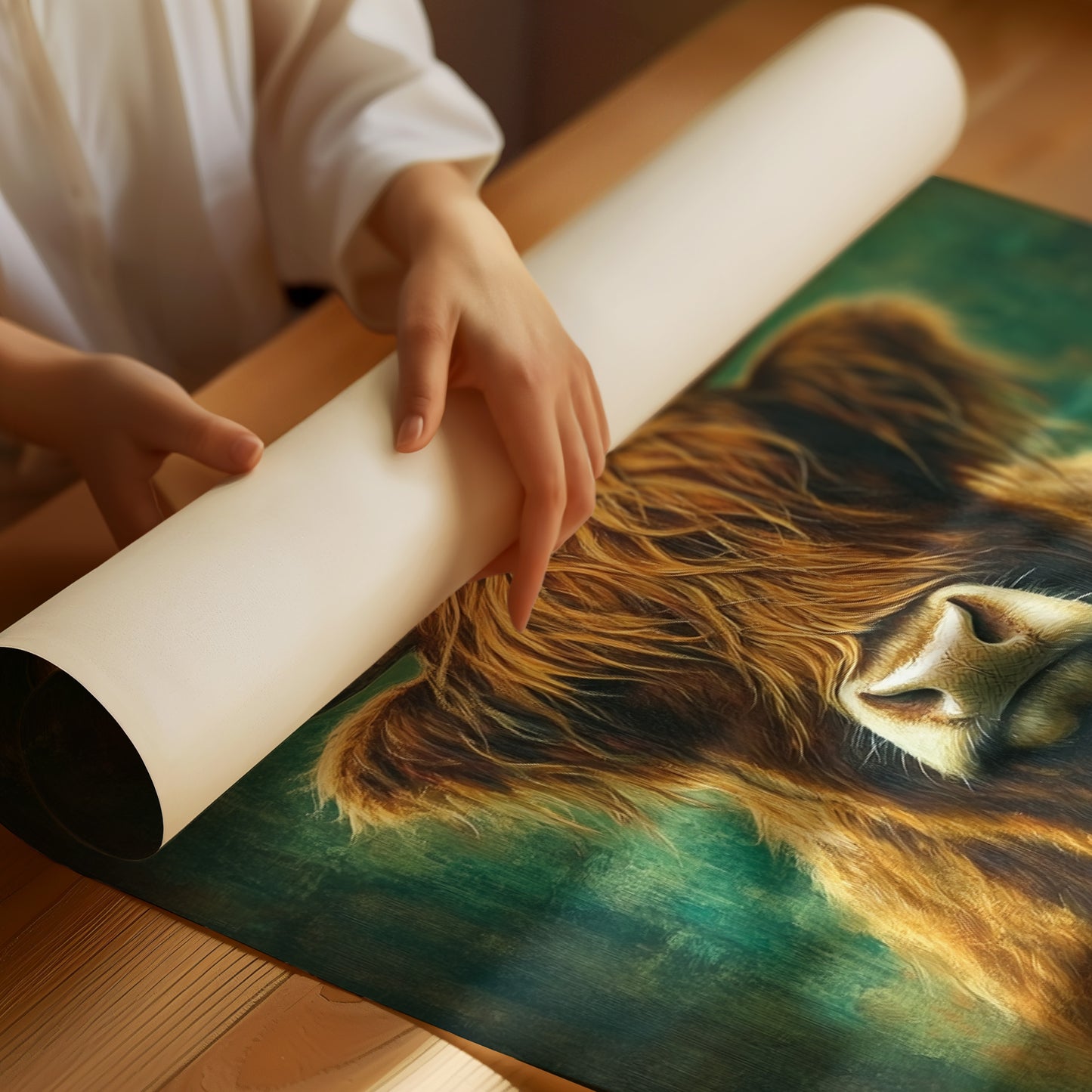 Highland Majesty in Emerald Light