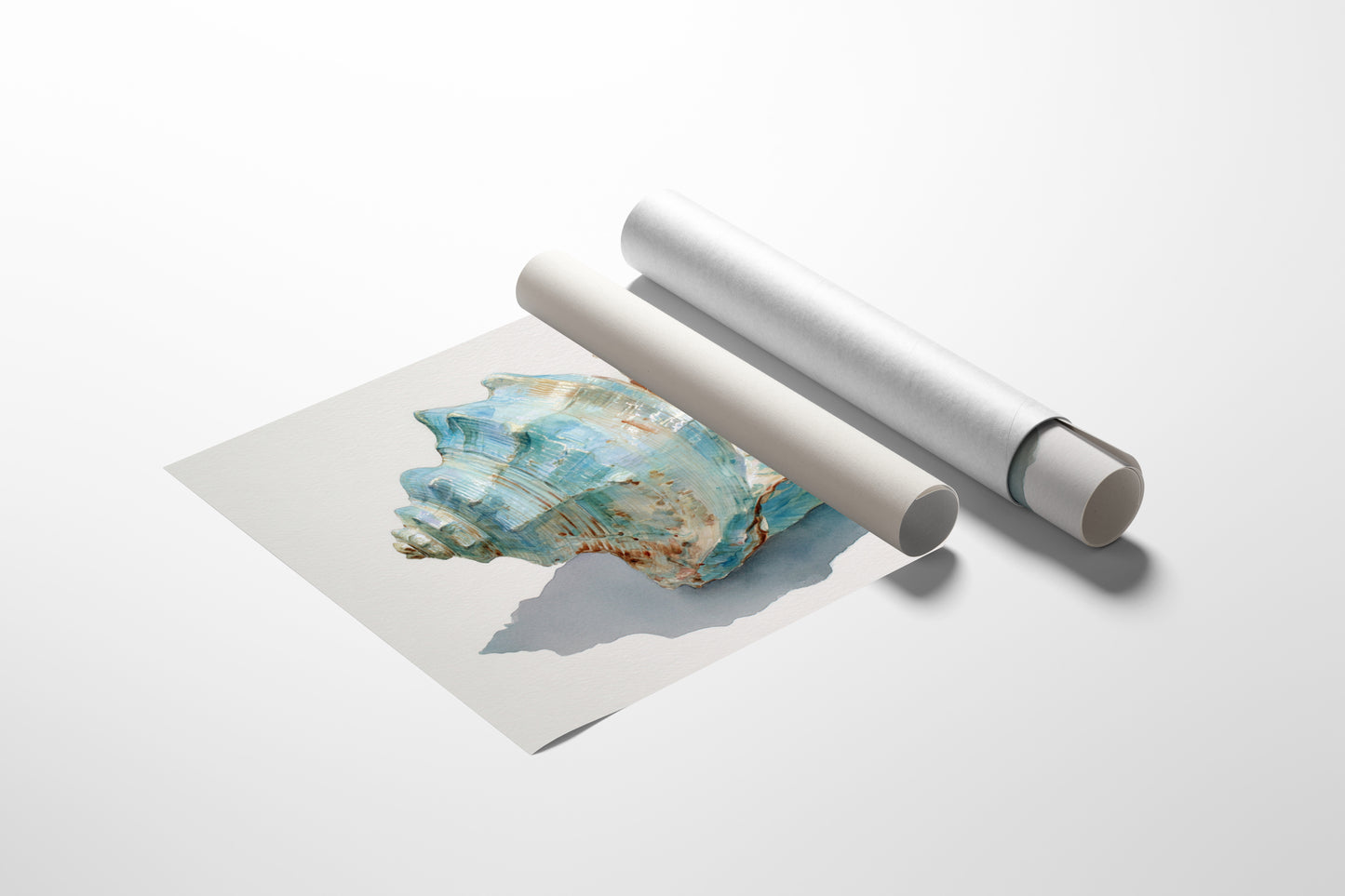 Ocean's Memory In Aqua Light