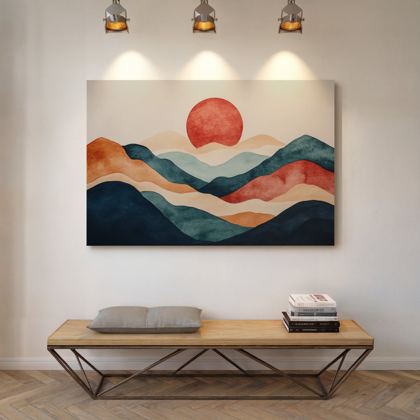 Mountains Flow Like Ocean Waves