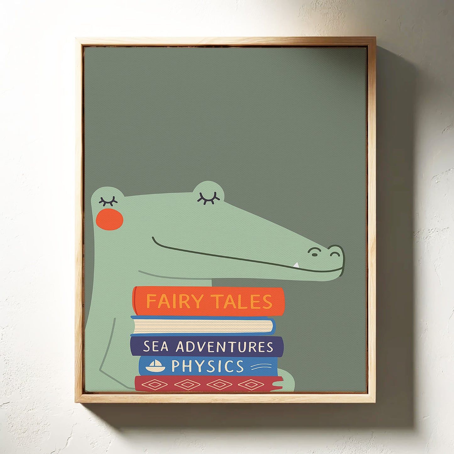 Bookish Gator Dreams of Fairy Tales
