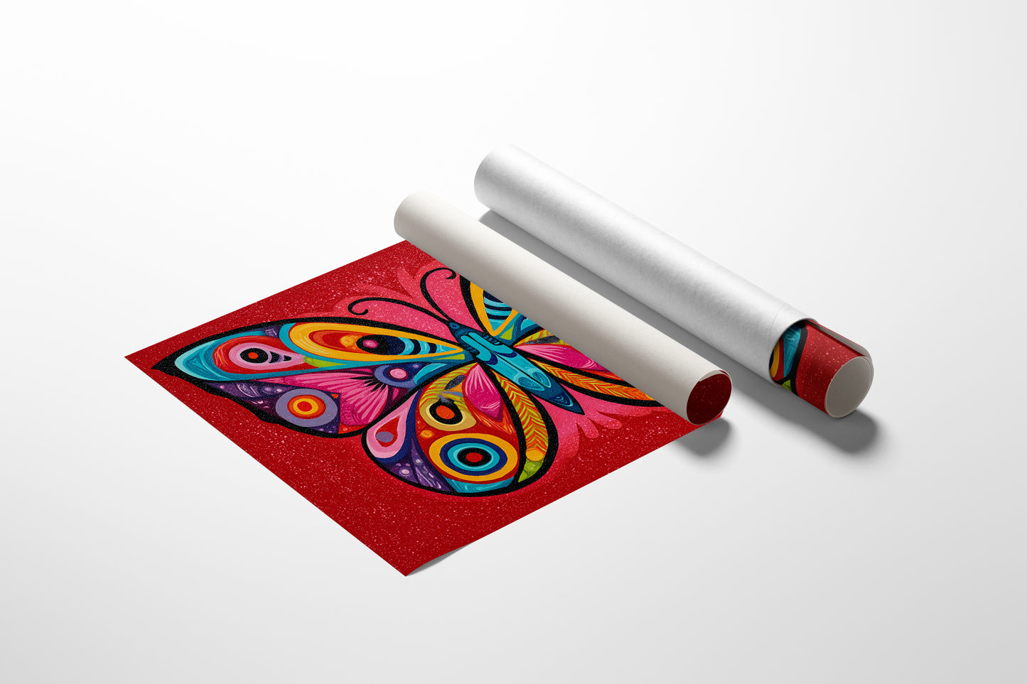 Colors Take Wing In Midnight Fire