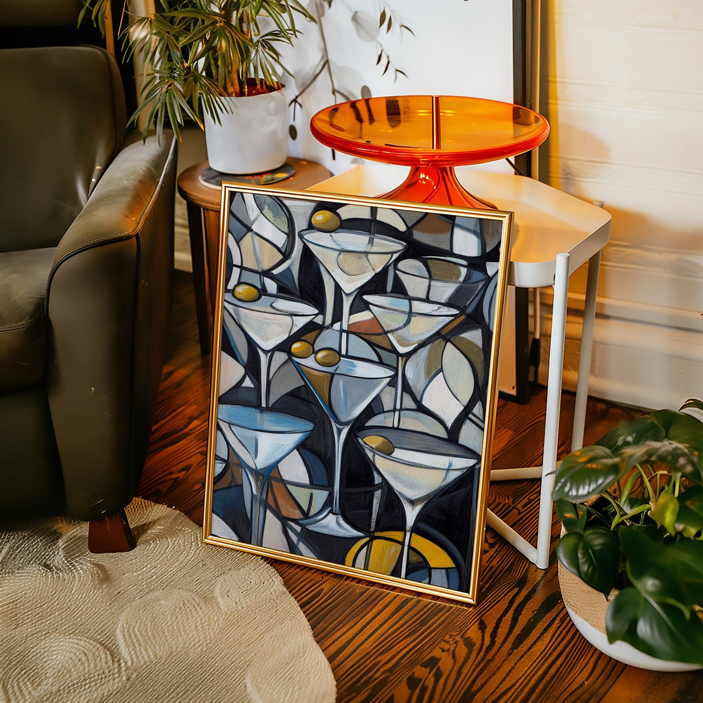 Martinis Dance In Cubist Night