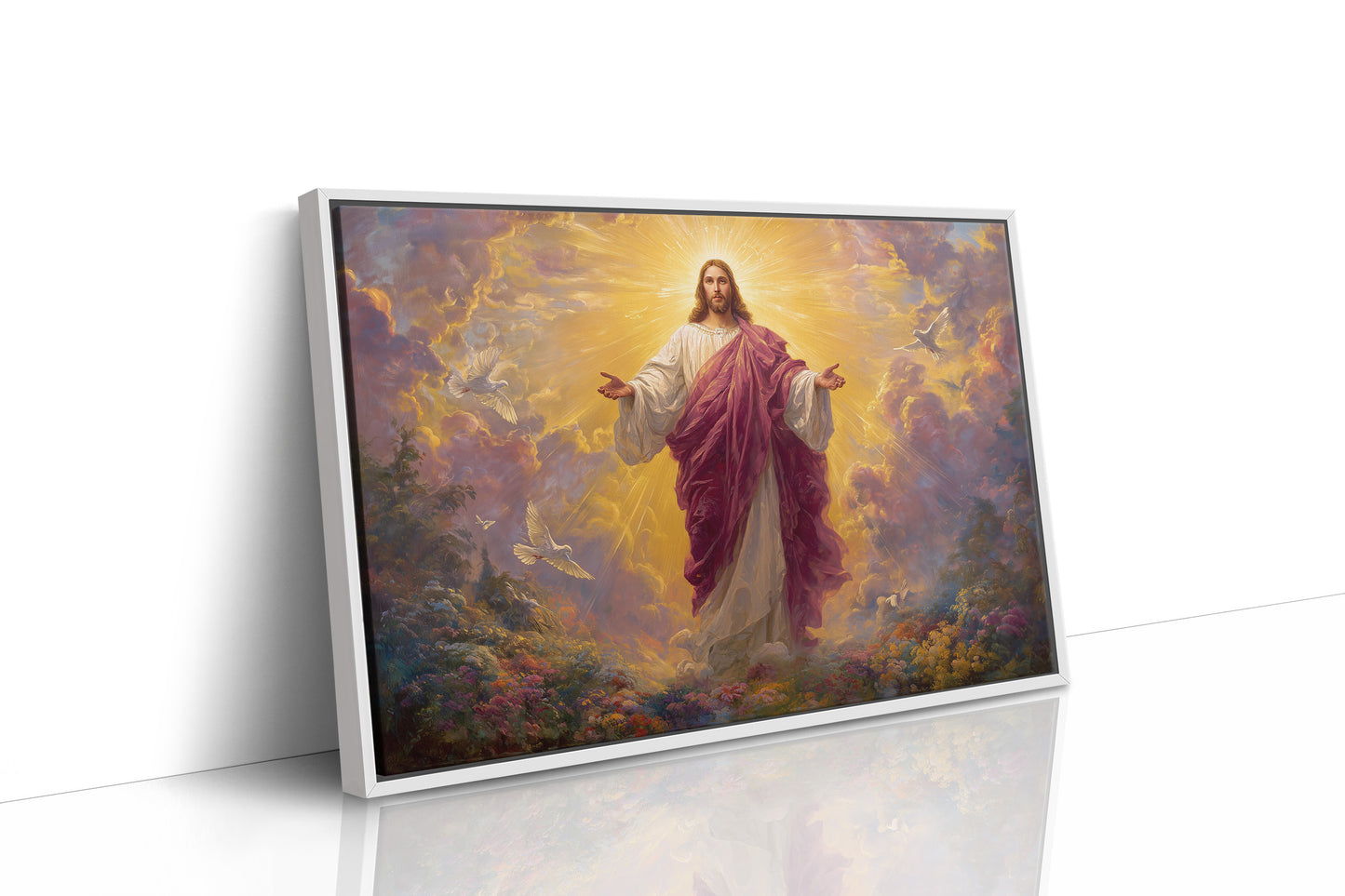 Sacred Light Illuminates Heaven's Garden