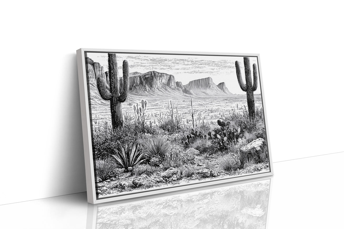 Etched in the Desert Silence