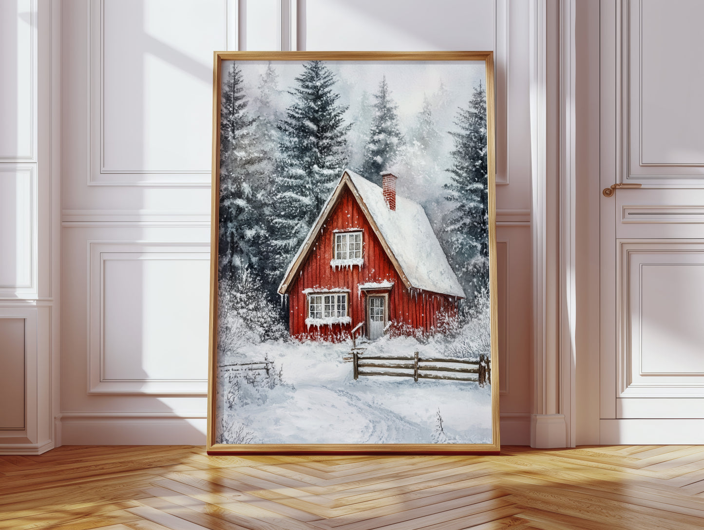 Nestled in Winter's Embrace
