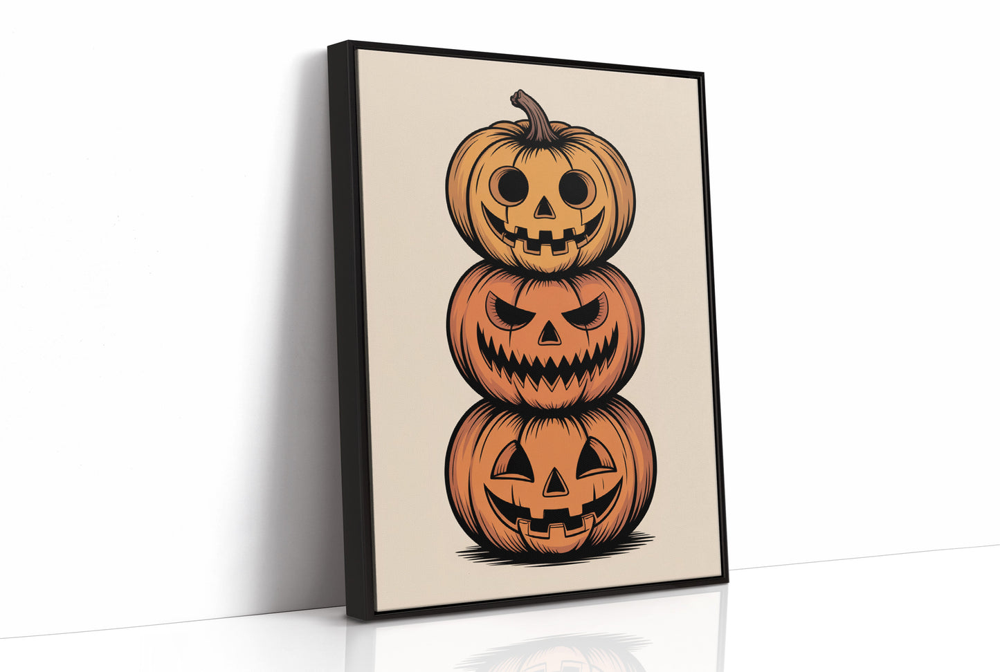 Stacked Gourds Tell October Tales