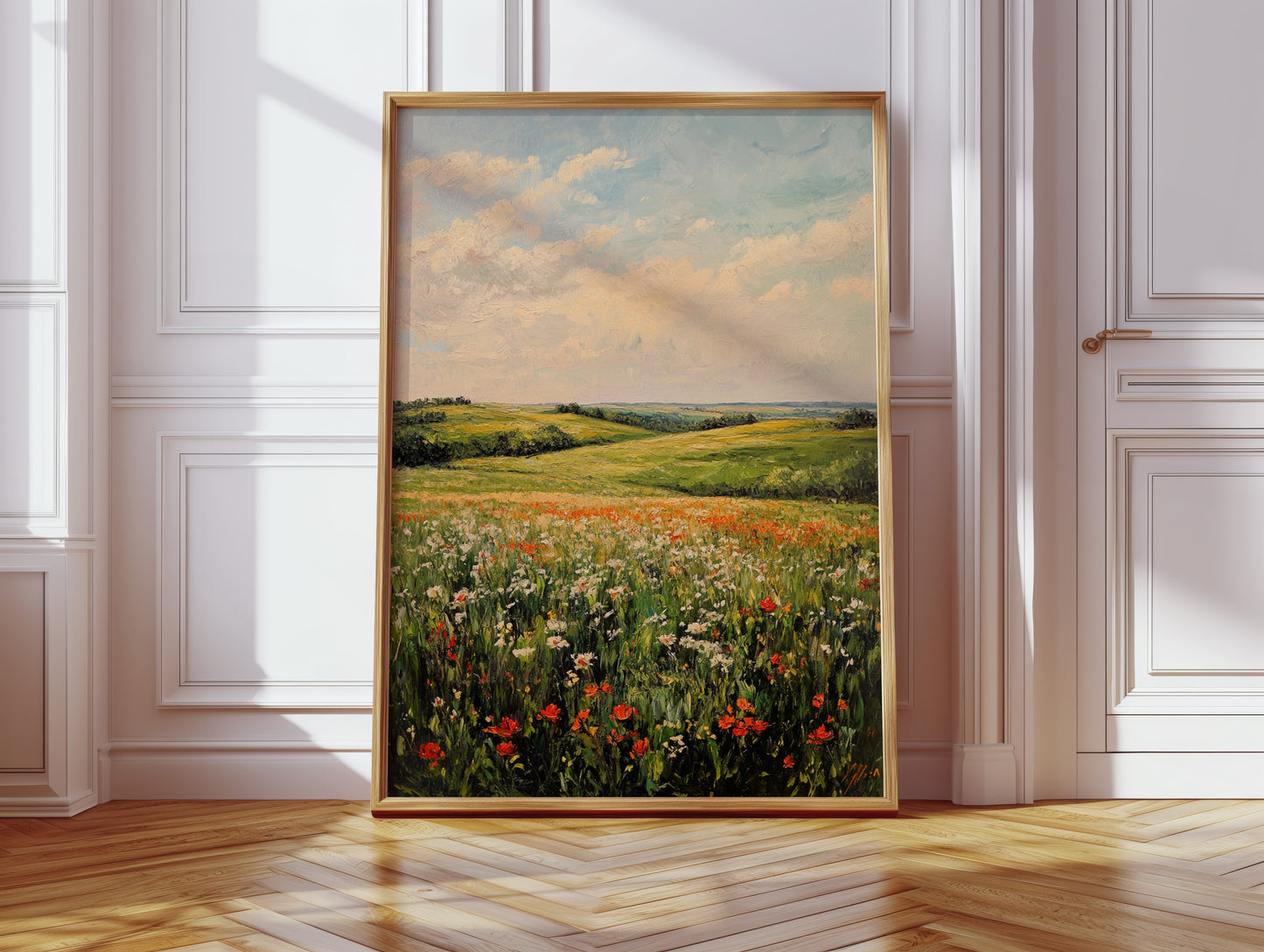 Fields Awash in Colorful Hues