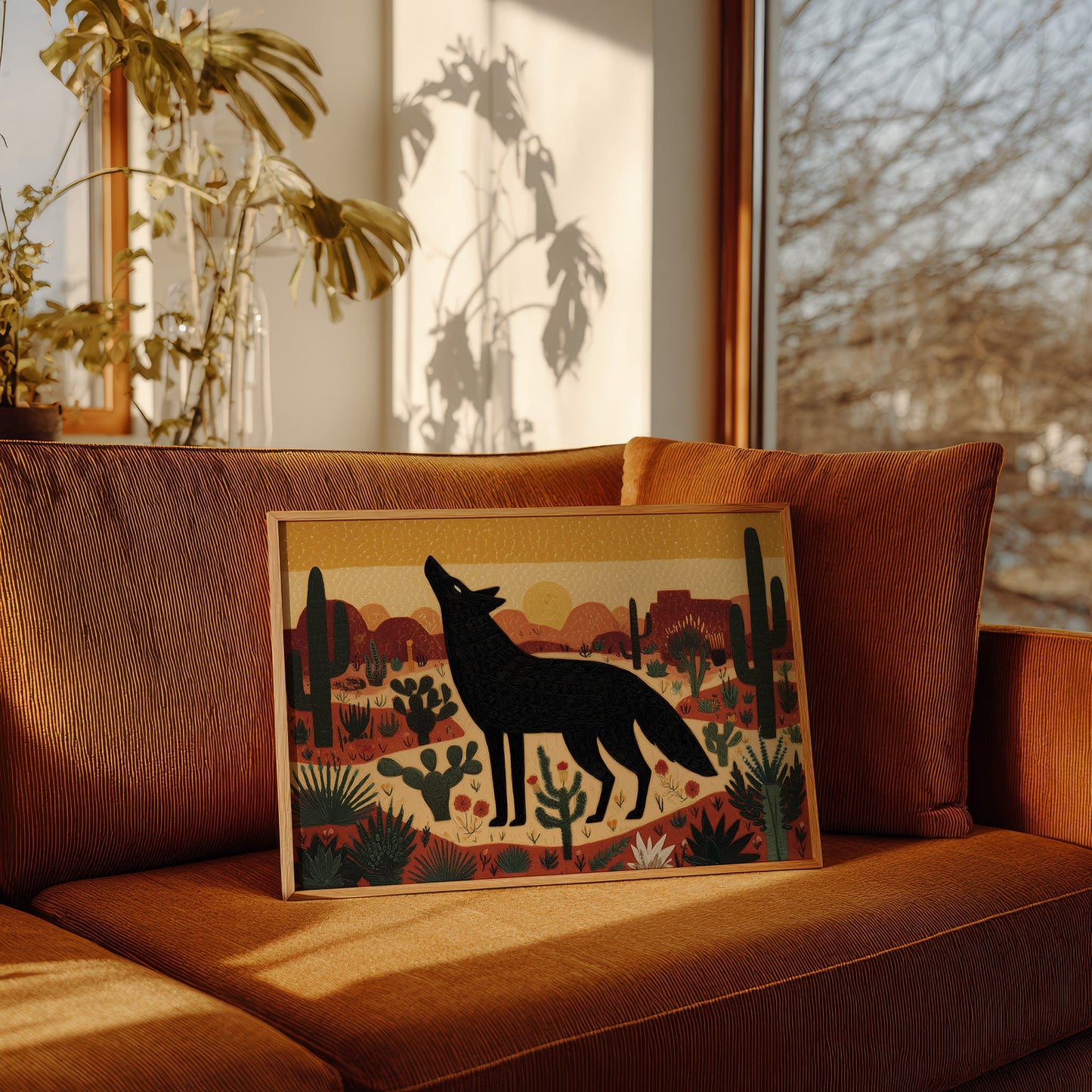 Coyote Songs Paint Desert Gold