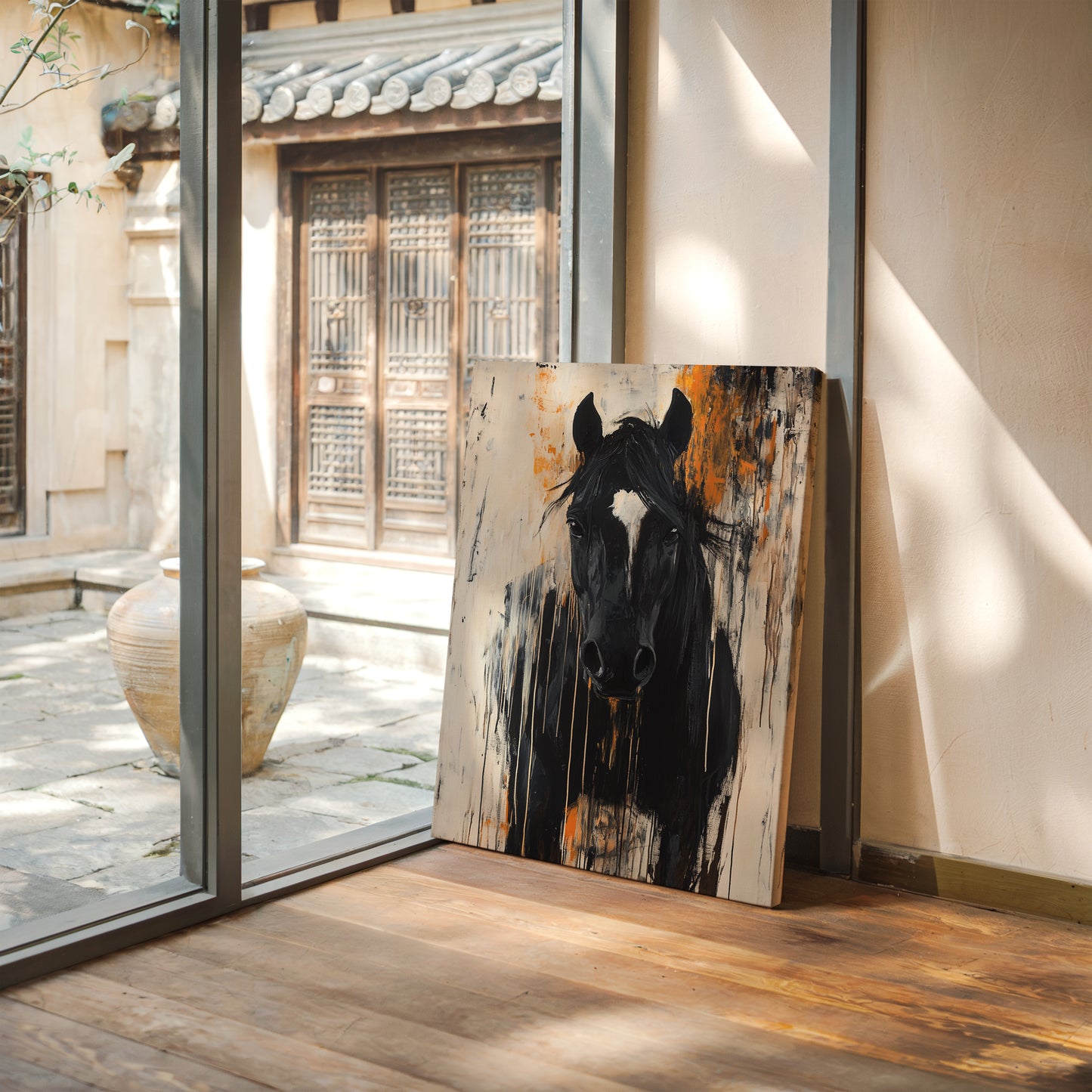 Burnt Sienna Blaze Stallion