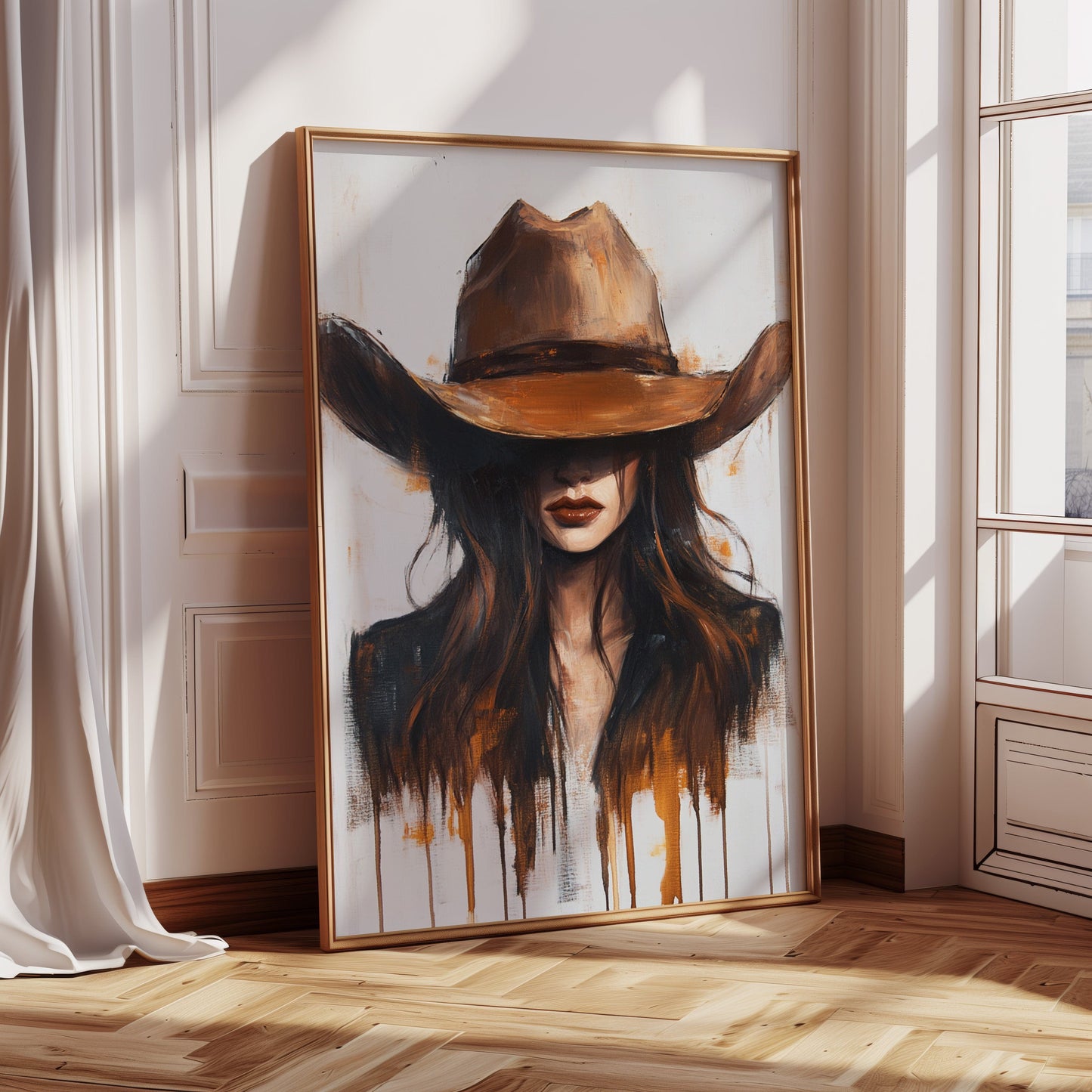 Desert Ember – Western Woman Art