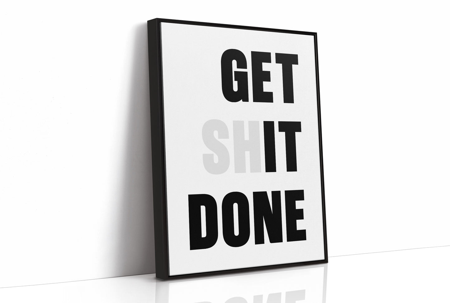 One Percent Better Minimalist Motivation Print