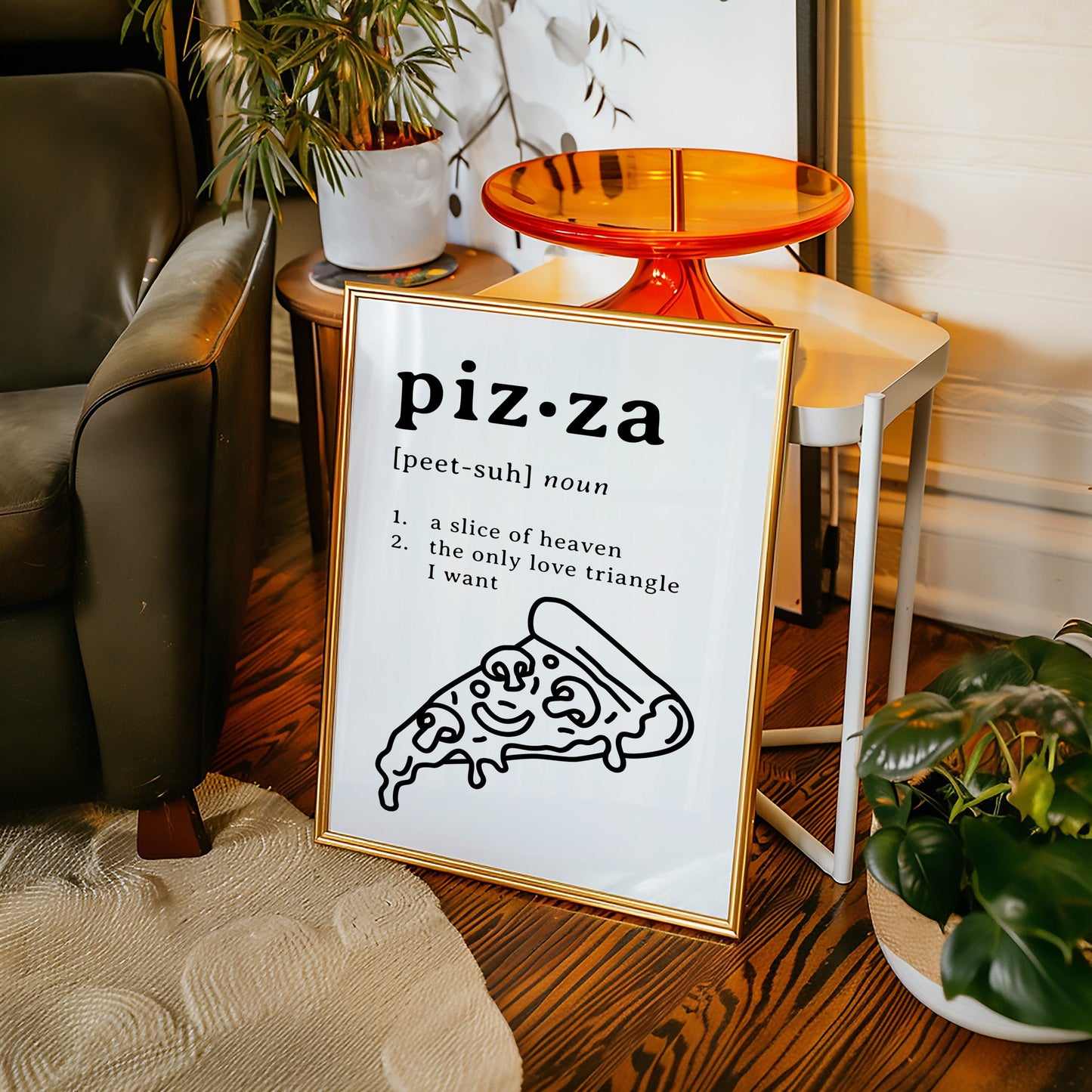 Dictionary Dreams Define Perfect Pizza