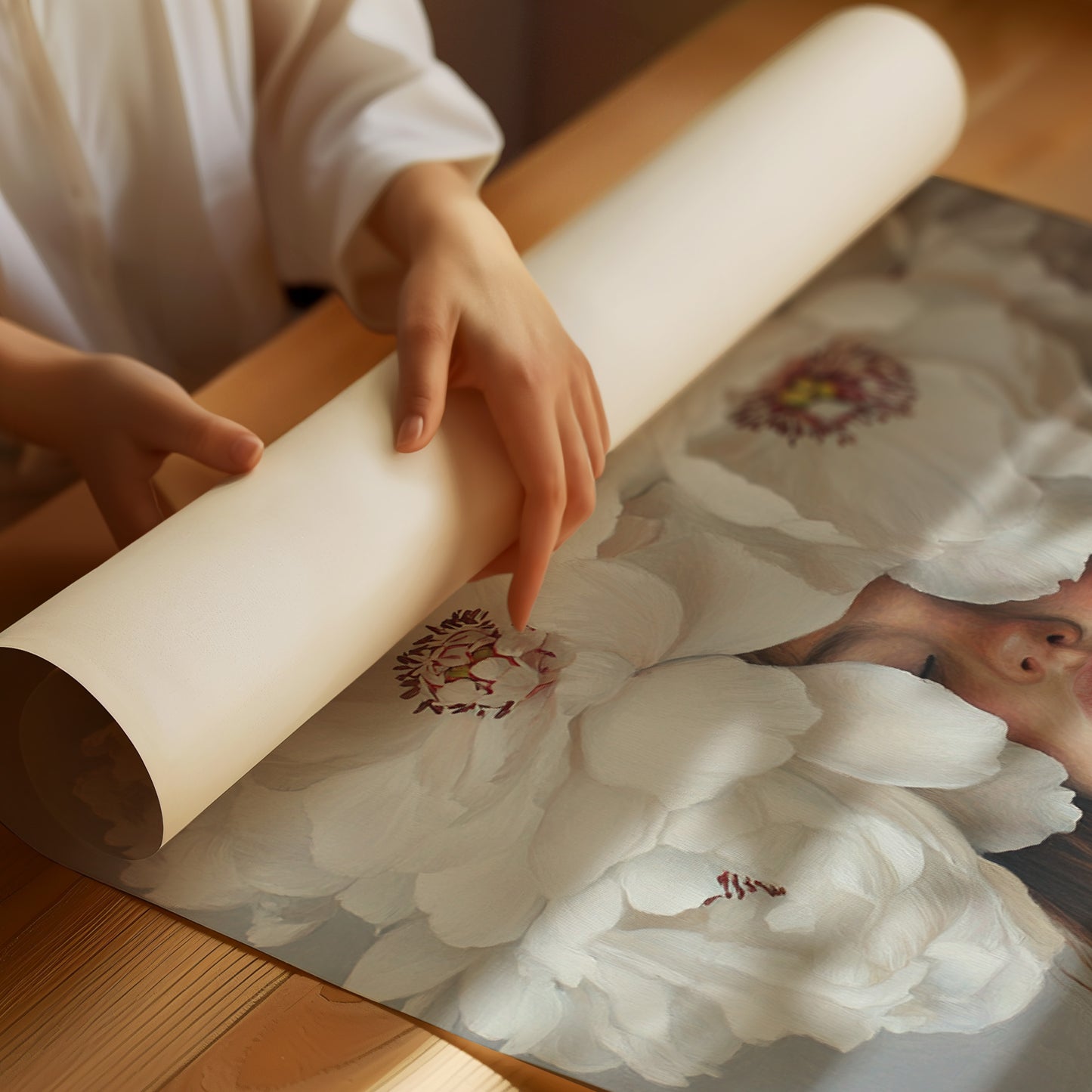 White Peony Crown and Quiet Power