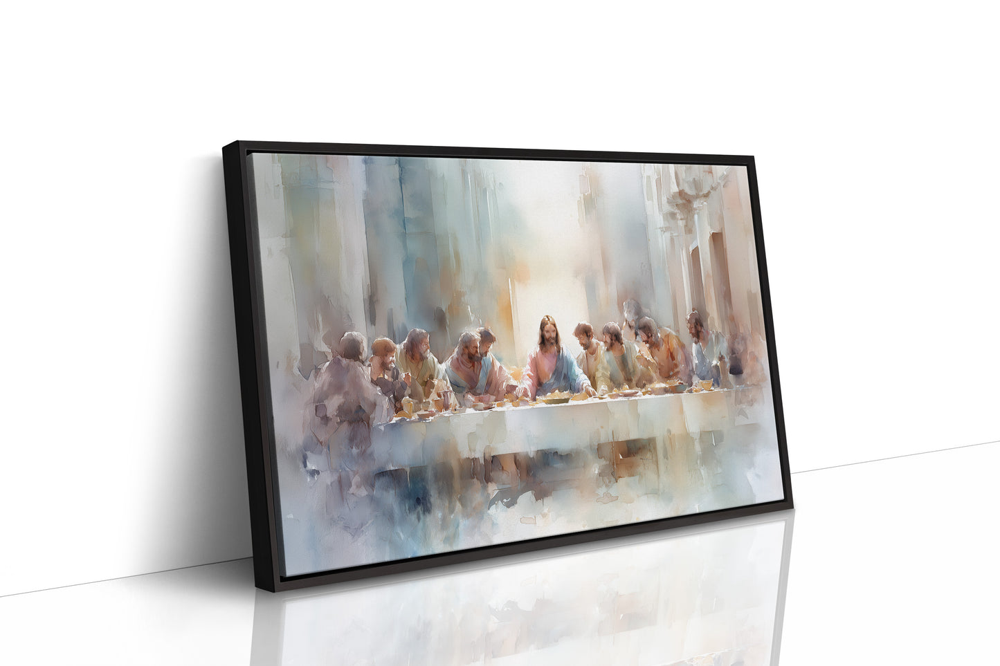 Soft Light Across Ancient Table