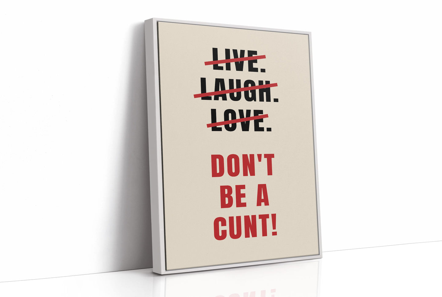 The Real Golden Rule: Red Strikethrough Edition