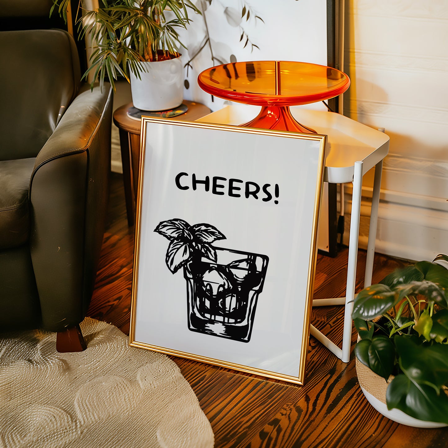 Mint Leaves Toast Summer Nights