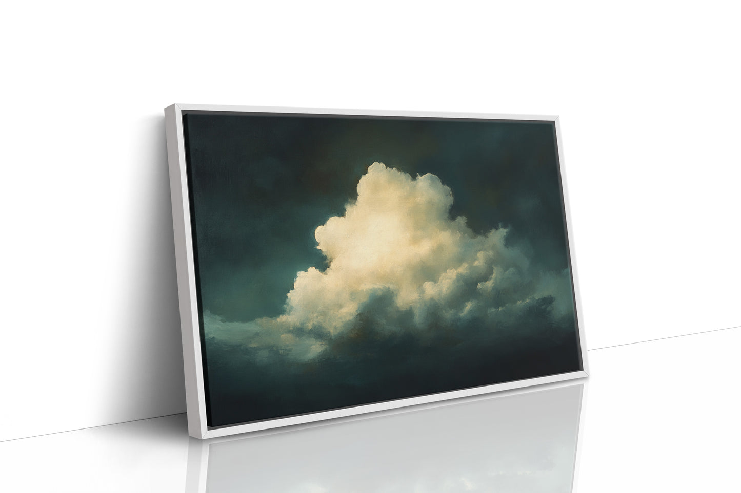 Summer Storm Builds Golden Light