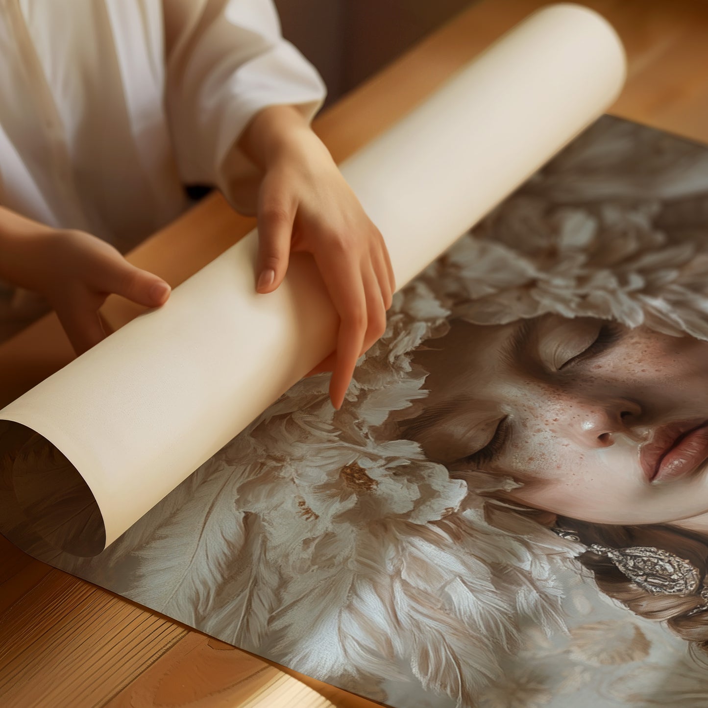 Crowned in Silence and Lace