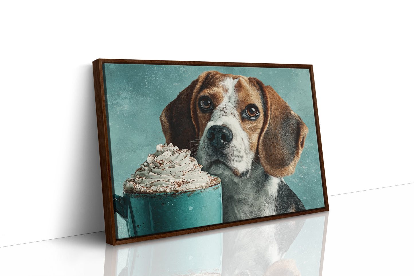 Beagle with Whipped Cocoa
