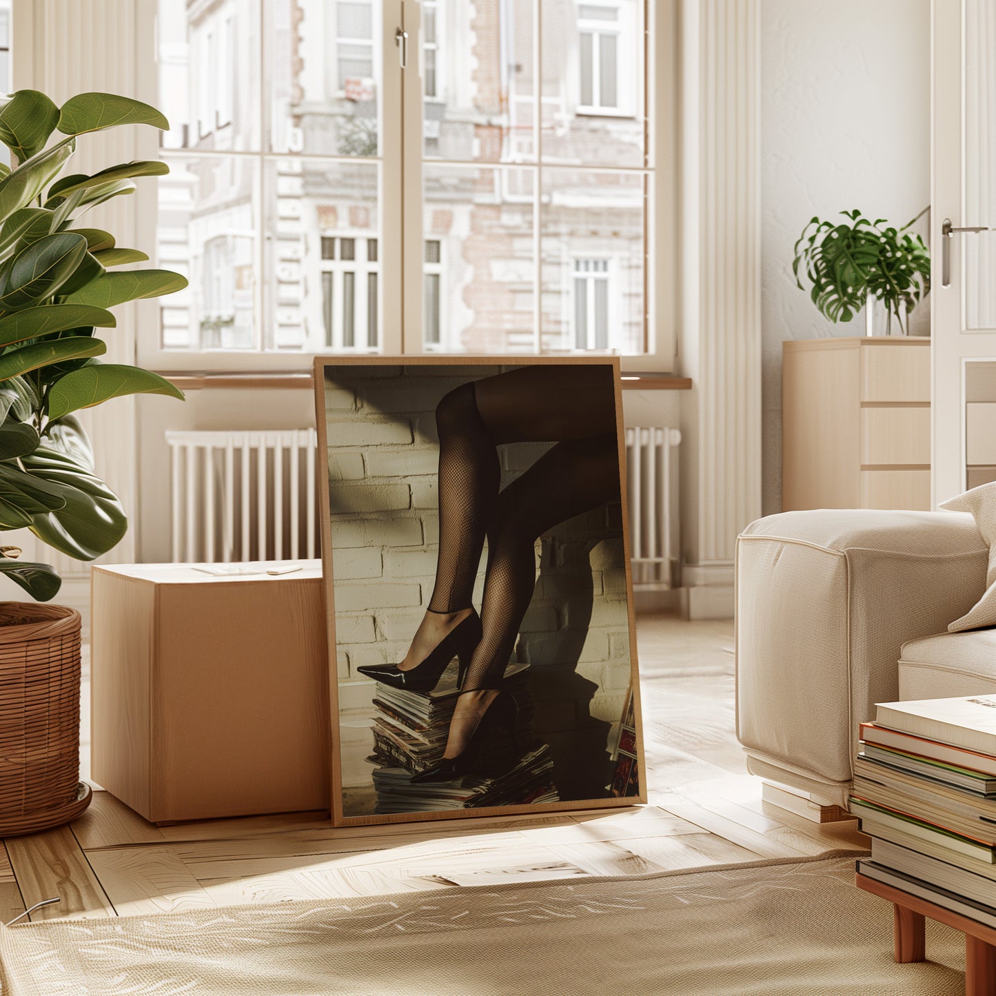 Vinyl Stacks and Velvet Legs