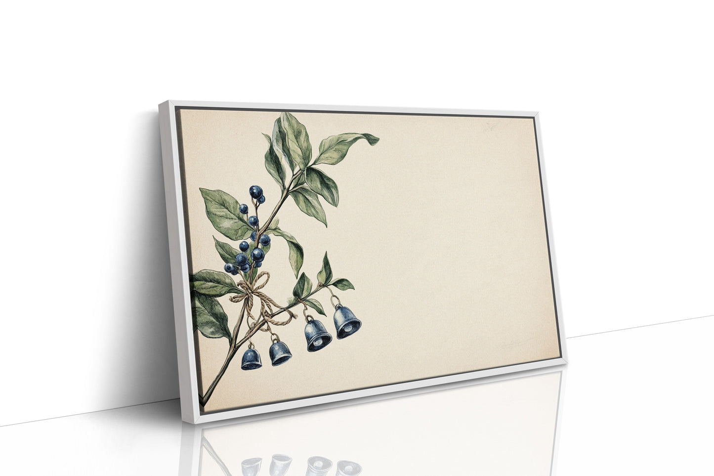 Winter Bells Ring Among Berries