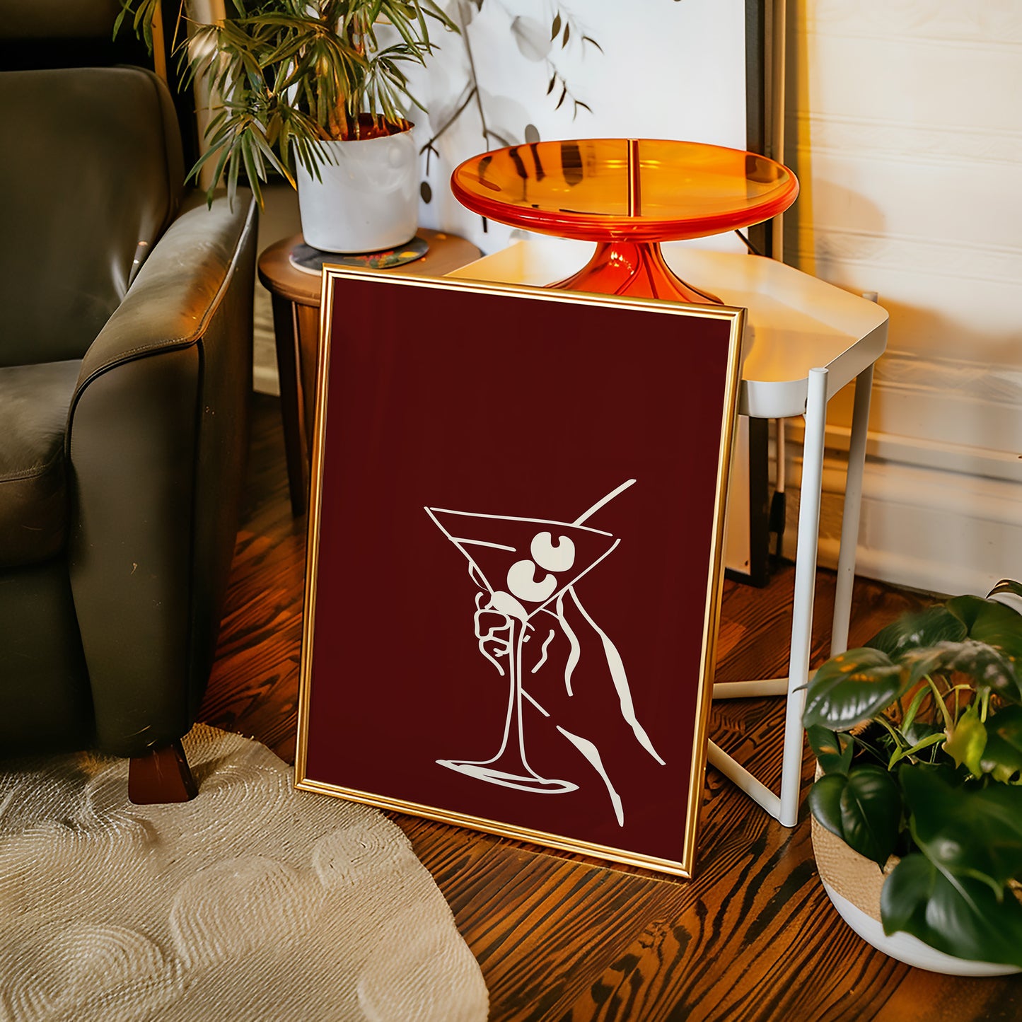 Martinis Dance On Burgundy Nights