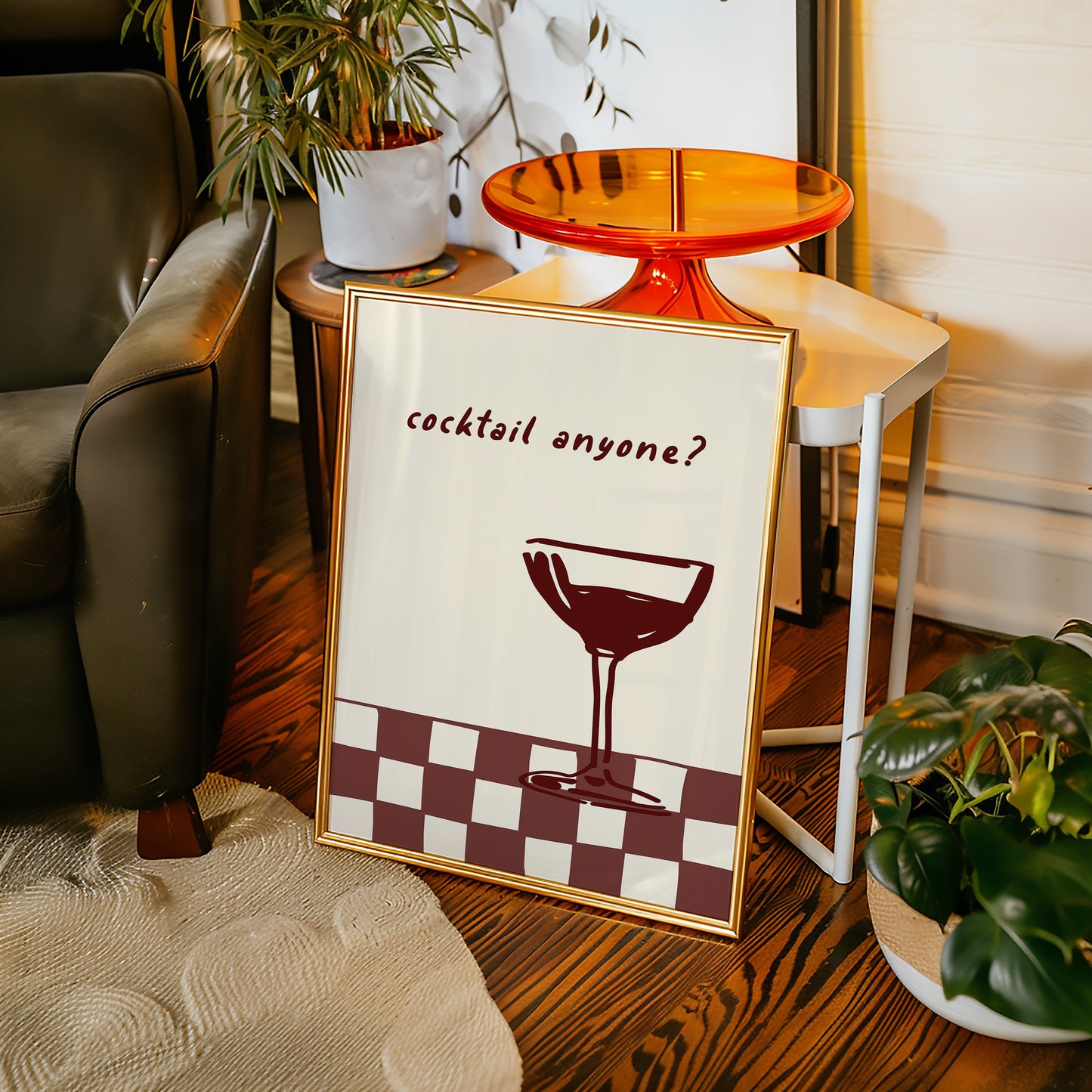 Martini Invites Evening To Begin