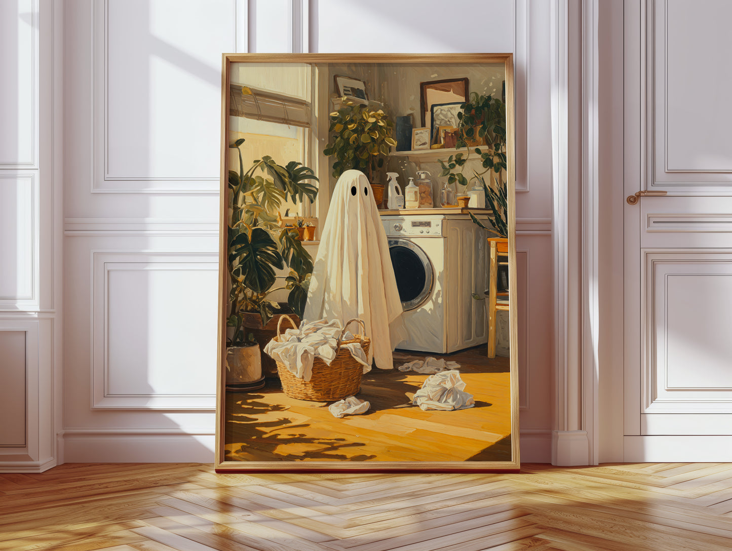 Specter Among the Sunlit Laundry