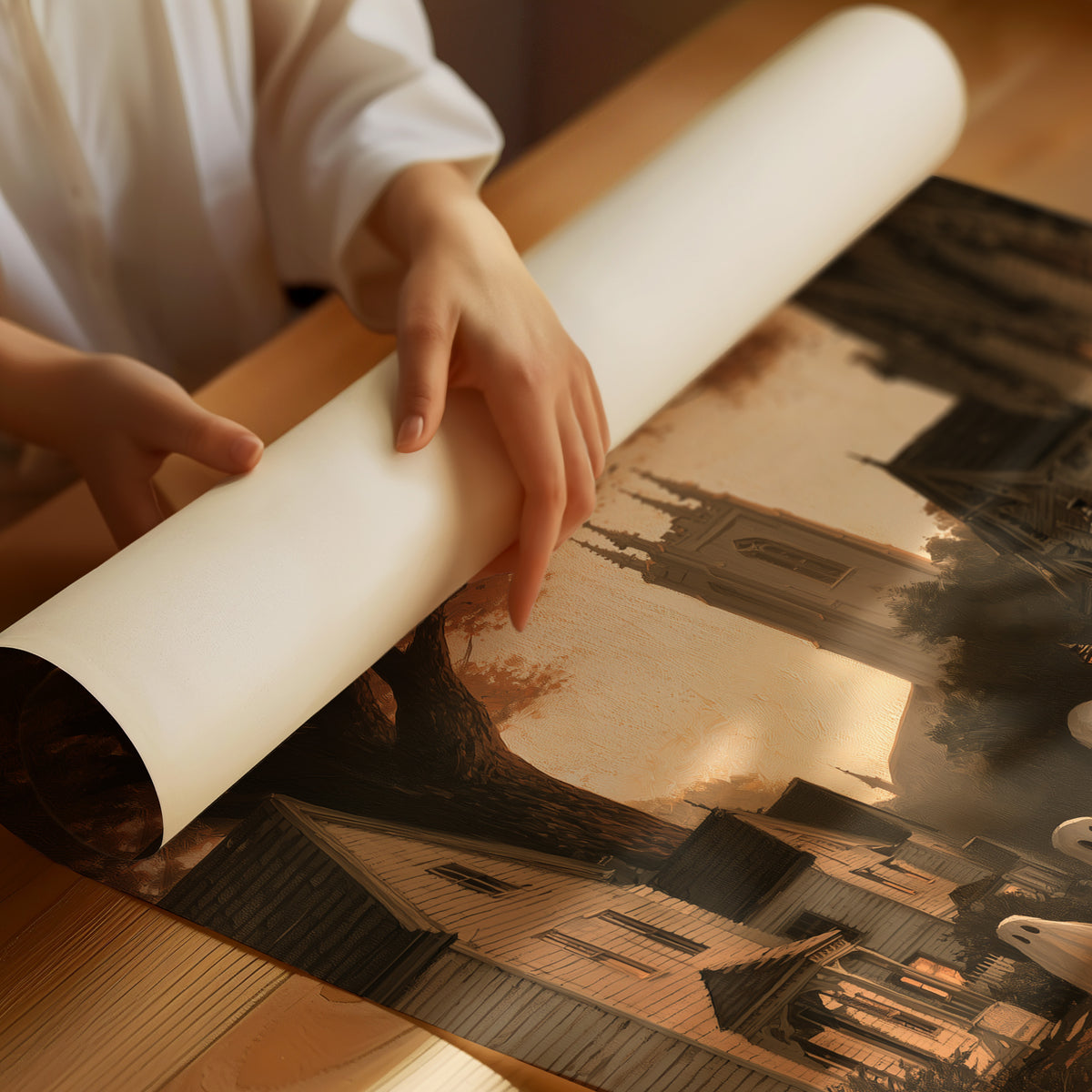 Neighborhood Watch, After Hours, rolled matte poster print