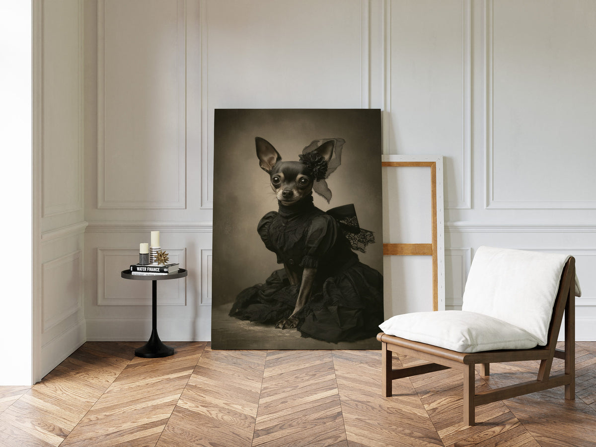 Lady of the Regal Chihuahua
