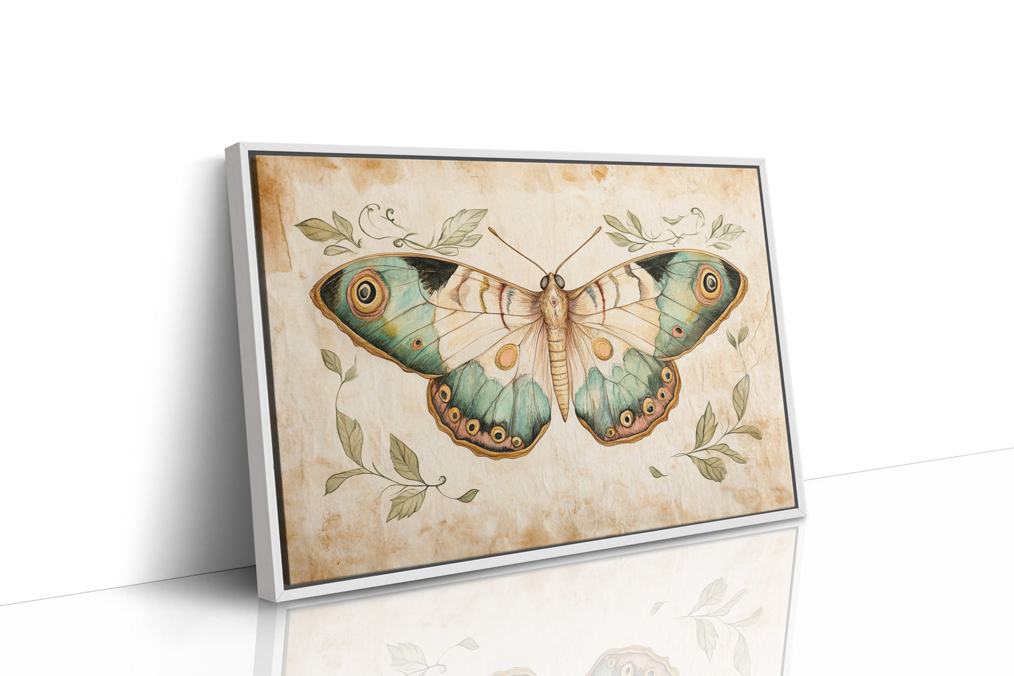Aged Pages Hold Butterfly Tales