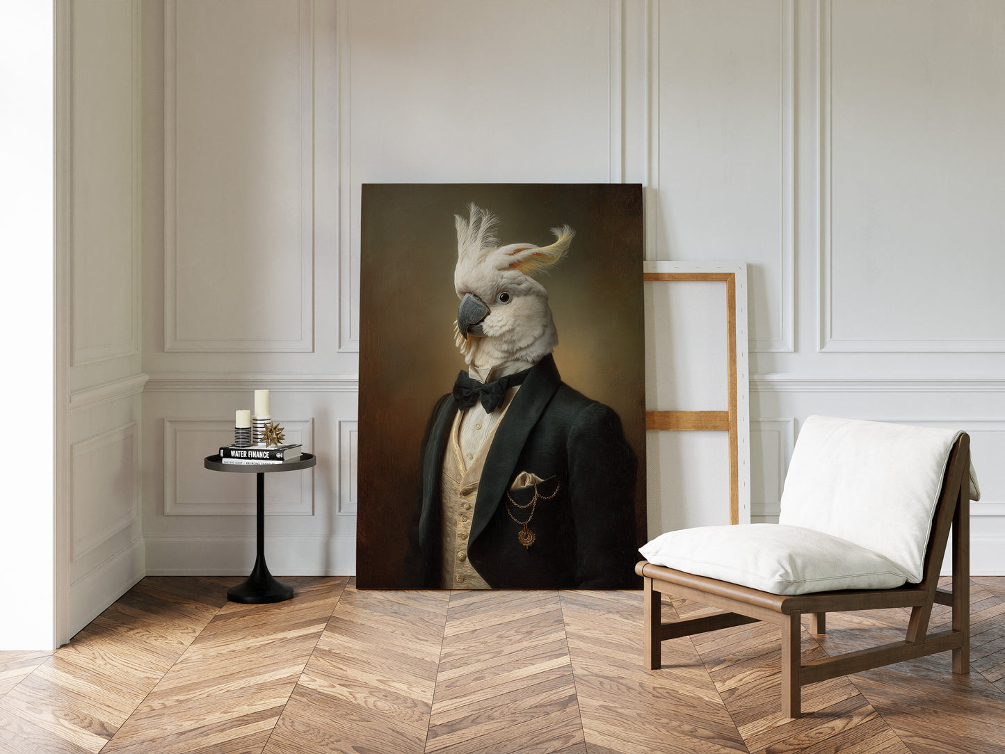 Regal Cockatoo in Formal Attire