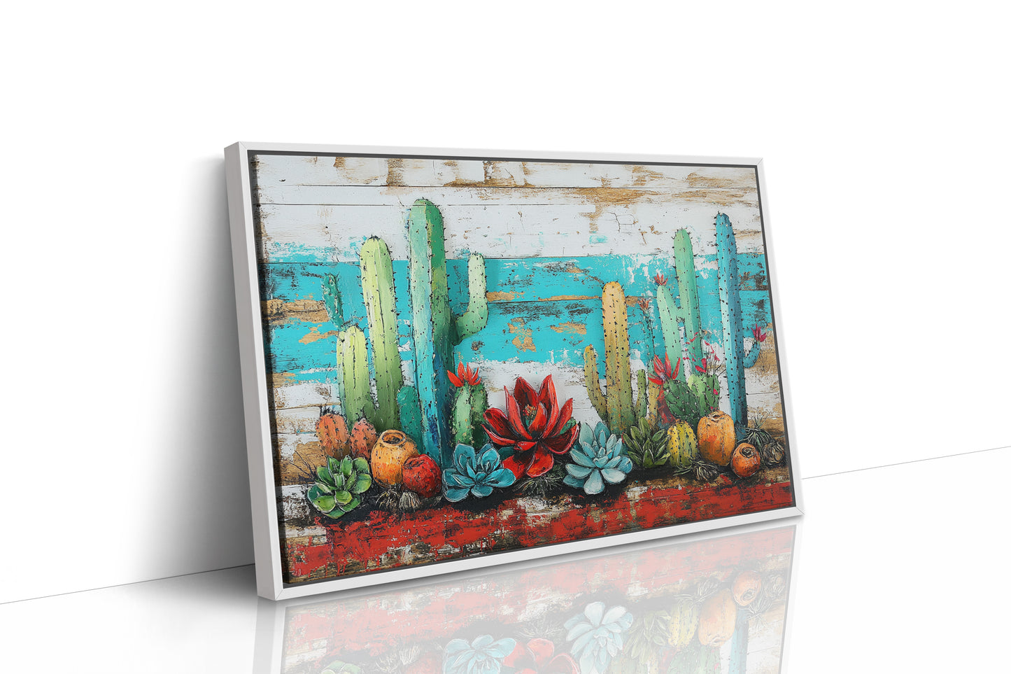 Desert Blooms Paint Turquoise Dreams