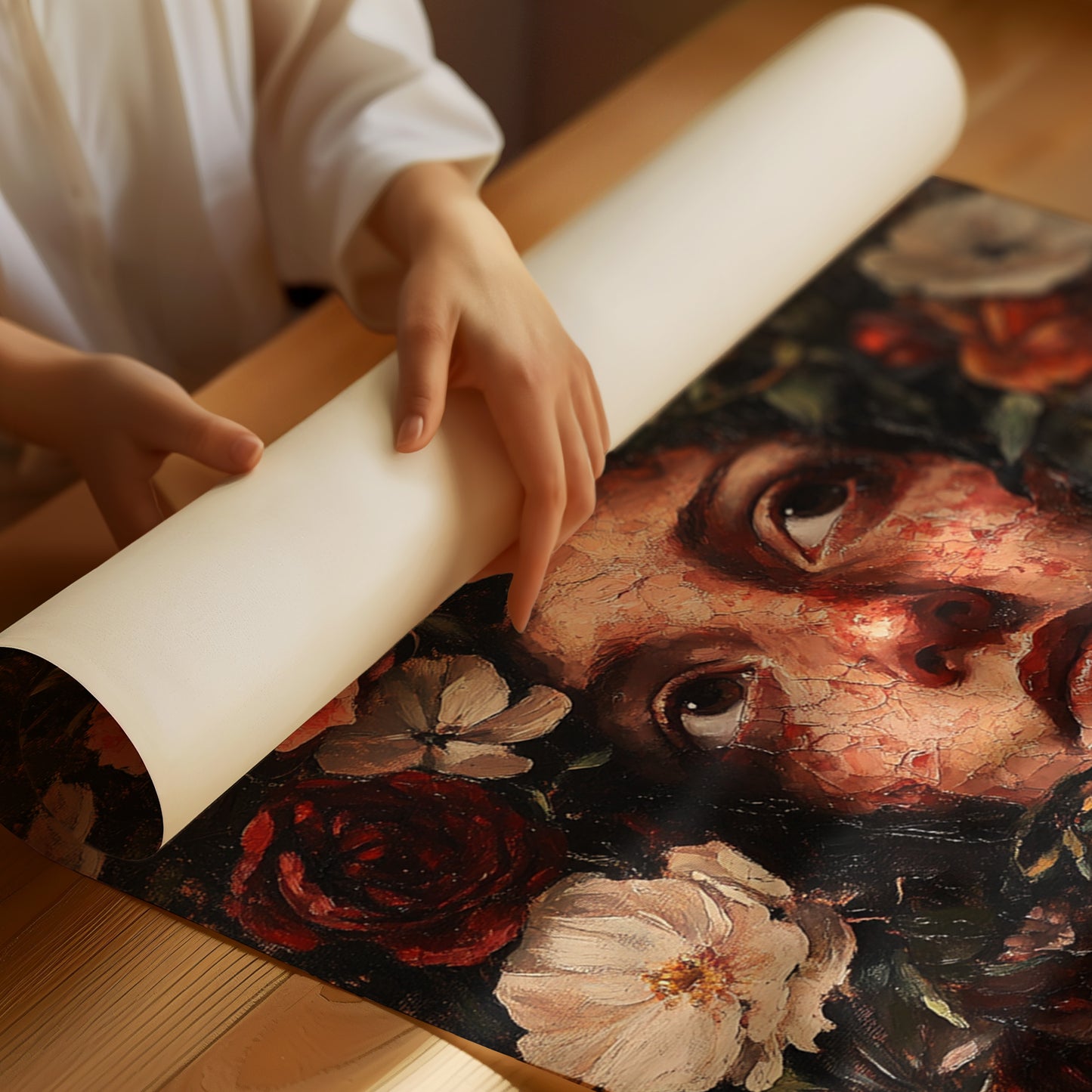 Fading Bloom Portrait