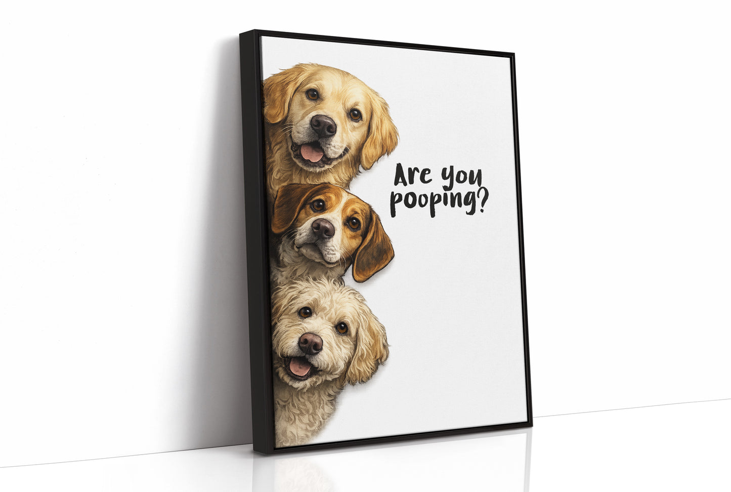 Bathroom Buddies: The Canine Surveillance Squad