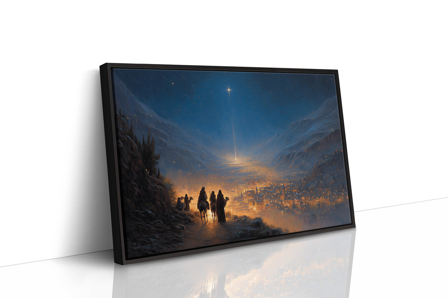 Ancient Journey Under Starlit Skies
