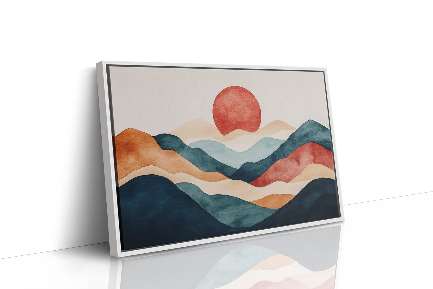 Mountains Flow Like Ocean Waves