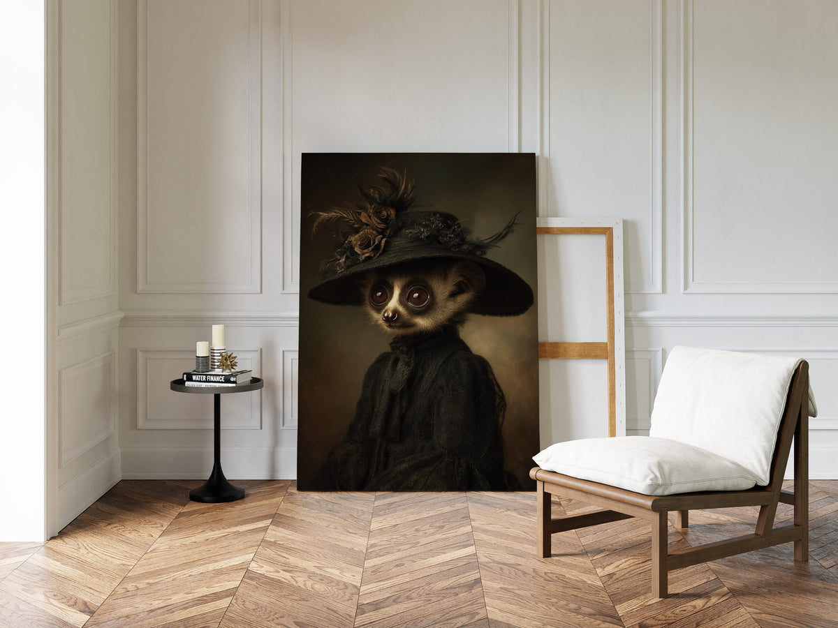 Regal Lemur Elegance