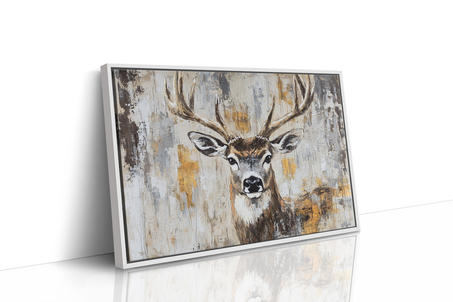 Noble Stag In Golden Light