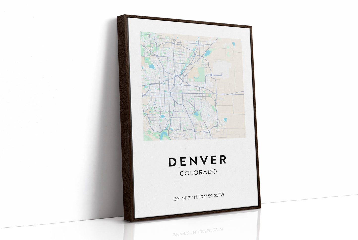 Denver, Mapped in Mint