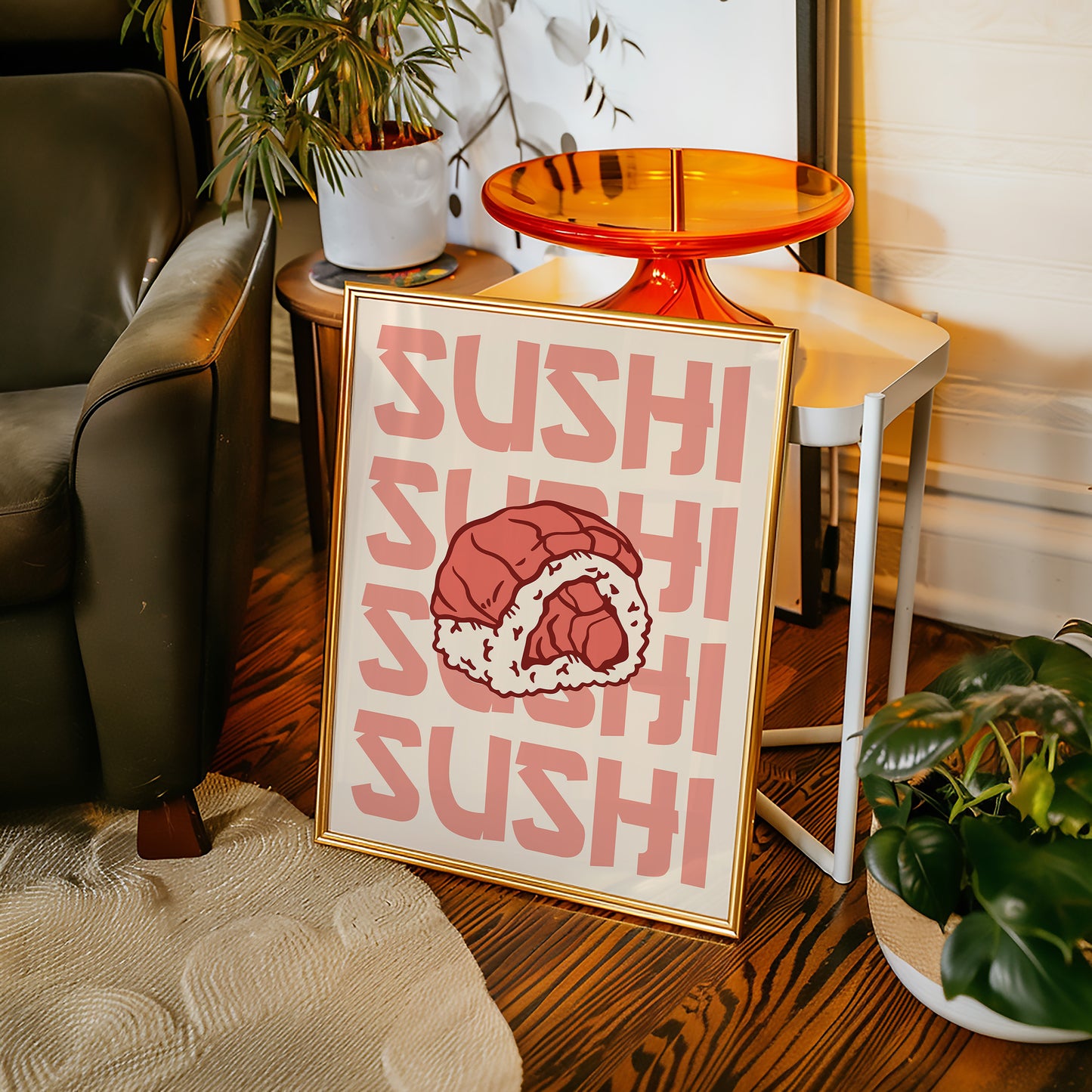 Salmon Dreams Float Through Coral Skies